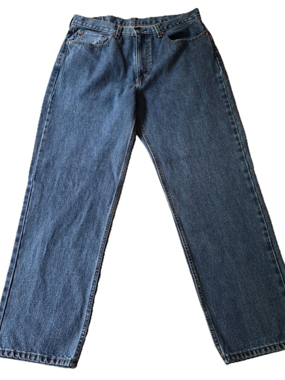Levi's 550 Relaxed Fit Jeans Mens Size 36x32  Regular Wash Denim Blue